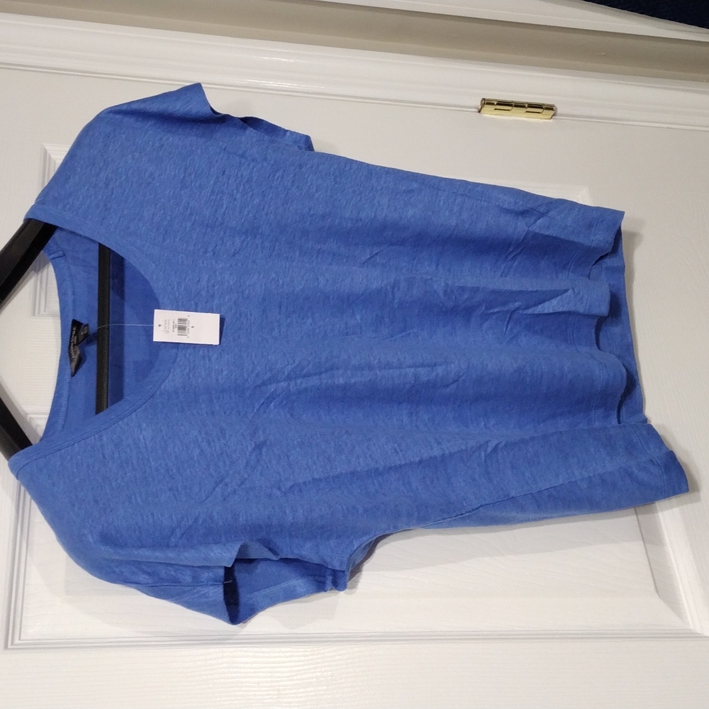 Banana Republic Scoop Neck Linen Tee